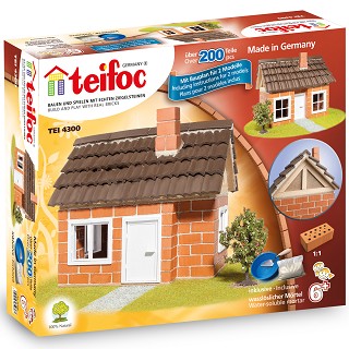 Building set - framework house - 200 pieces